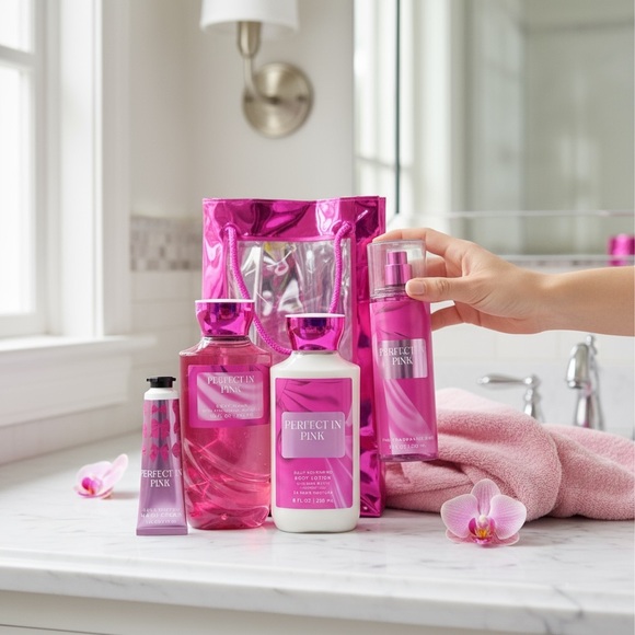 Bath & Body Works Perfect in Pink Body Wash Set - Picture 3 of 10